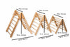 3 size Montessori Triangle Climber Set | Indoor Playground for Kids-2