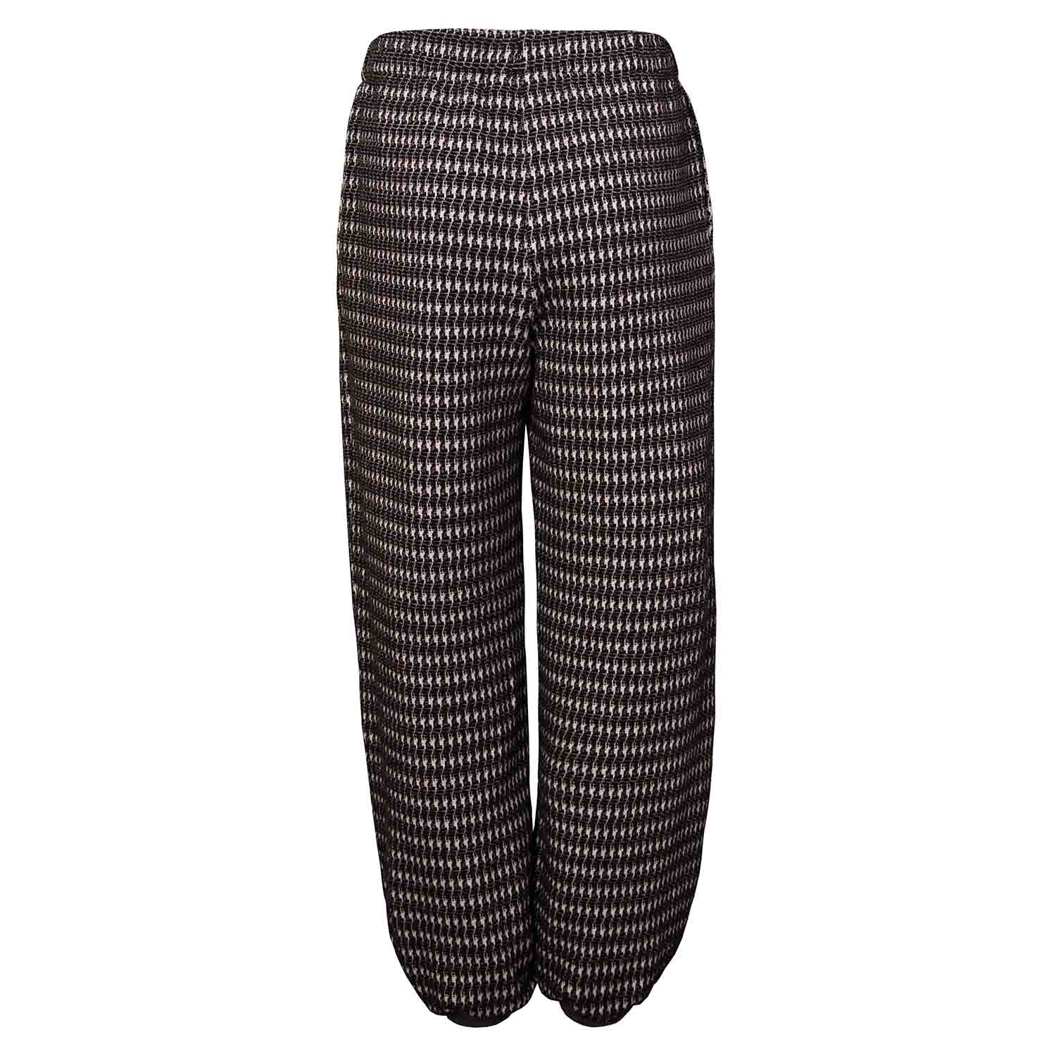 Kids’ Houndstooth Jogging Pants – Organic Cotton – Unisex – Sizes: 4-6 Years