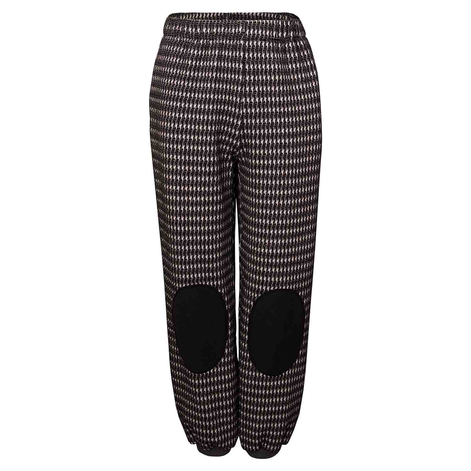 Kids’ Houndstooth Jogging Pants – Organic Cotton – Unisex – Sizes: 4-6 Years