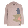 Beige Knitted Kids Sweater – Kids Unisex – Sizes 4-16 Years – Organic Cotton