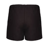 Black Canvas Shorts for Kids – 100% Organic Cotton, Adjustable Waistband, Sizes 4–16 Years