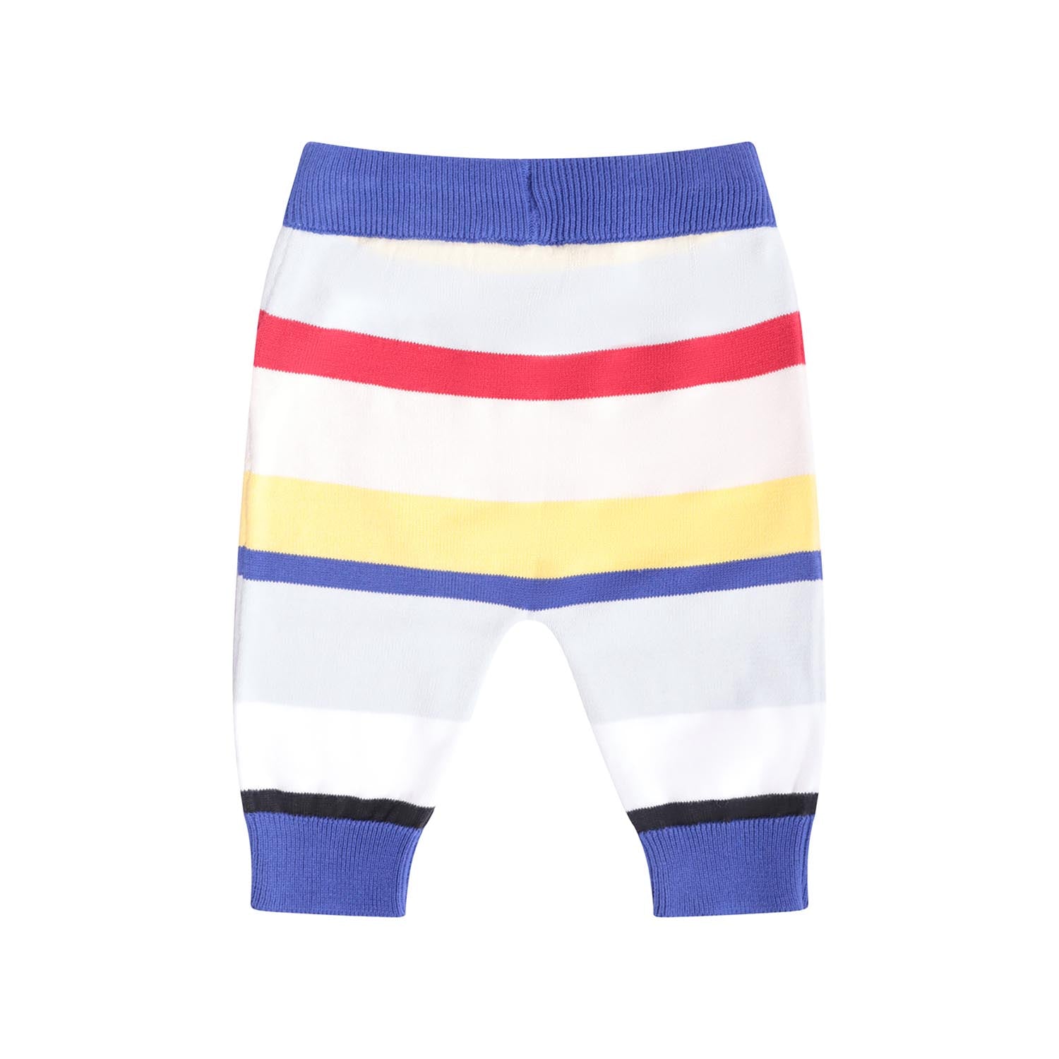Organic Cotton Unisex Bright Stripes Pants – Sizes 6 Months–10 Years