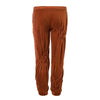 Kids Copper Velvet Unisex Organic Cotton Track Pants with Hand Smocking – Sizes 4–16 Years