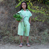Boys and Girls Green Cotton Jumpsuit – GOTS Certified Organic Cotton, Sizes 1–16 Years