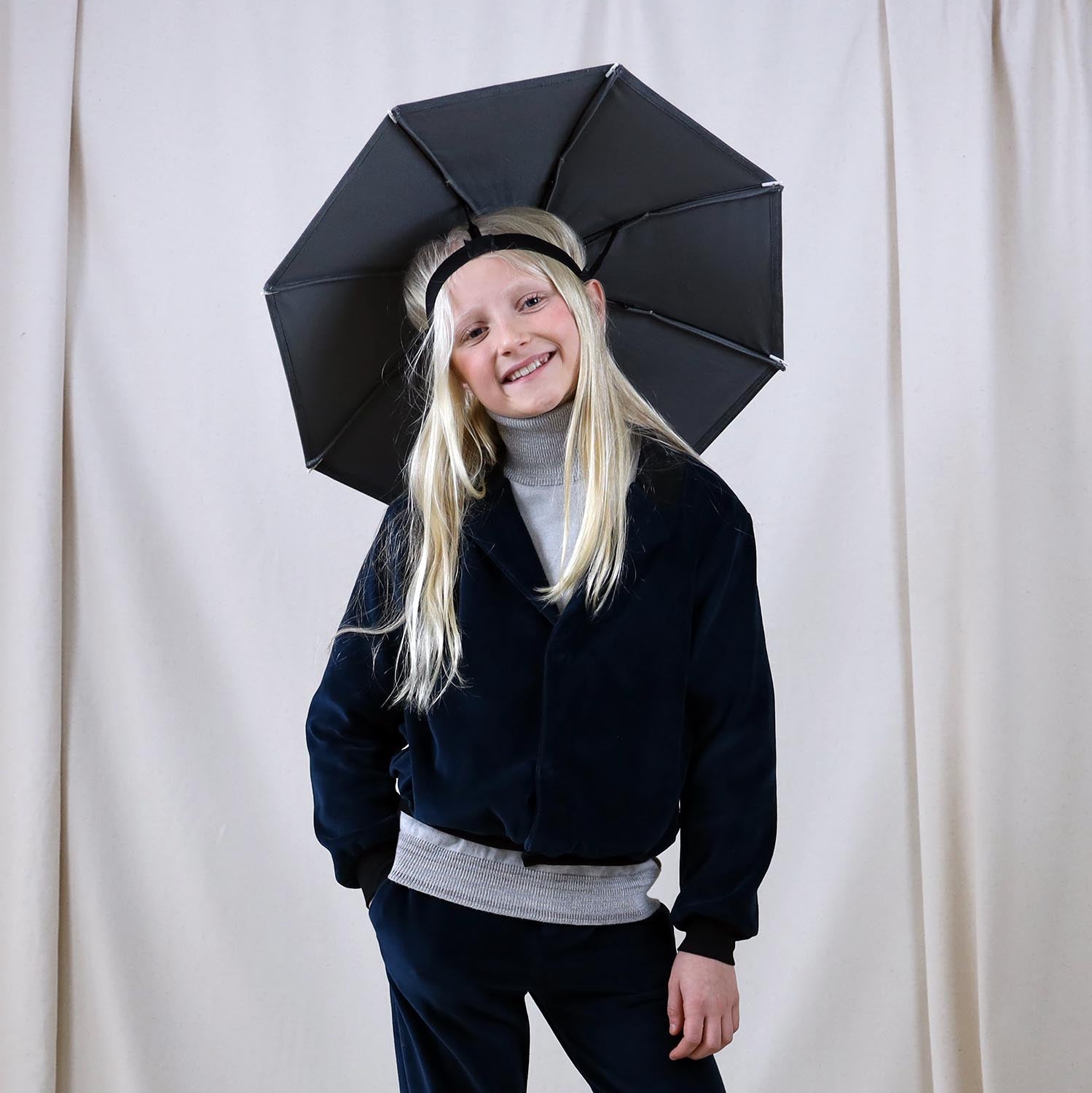 Kids Light Grey Turtleneck – GOTS Certified Organic Cotton, Unisex, Sizes 6 Months–16 Years