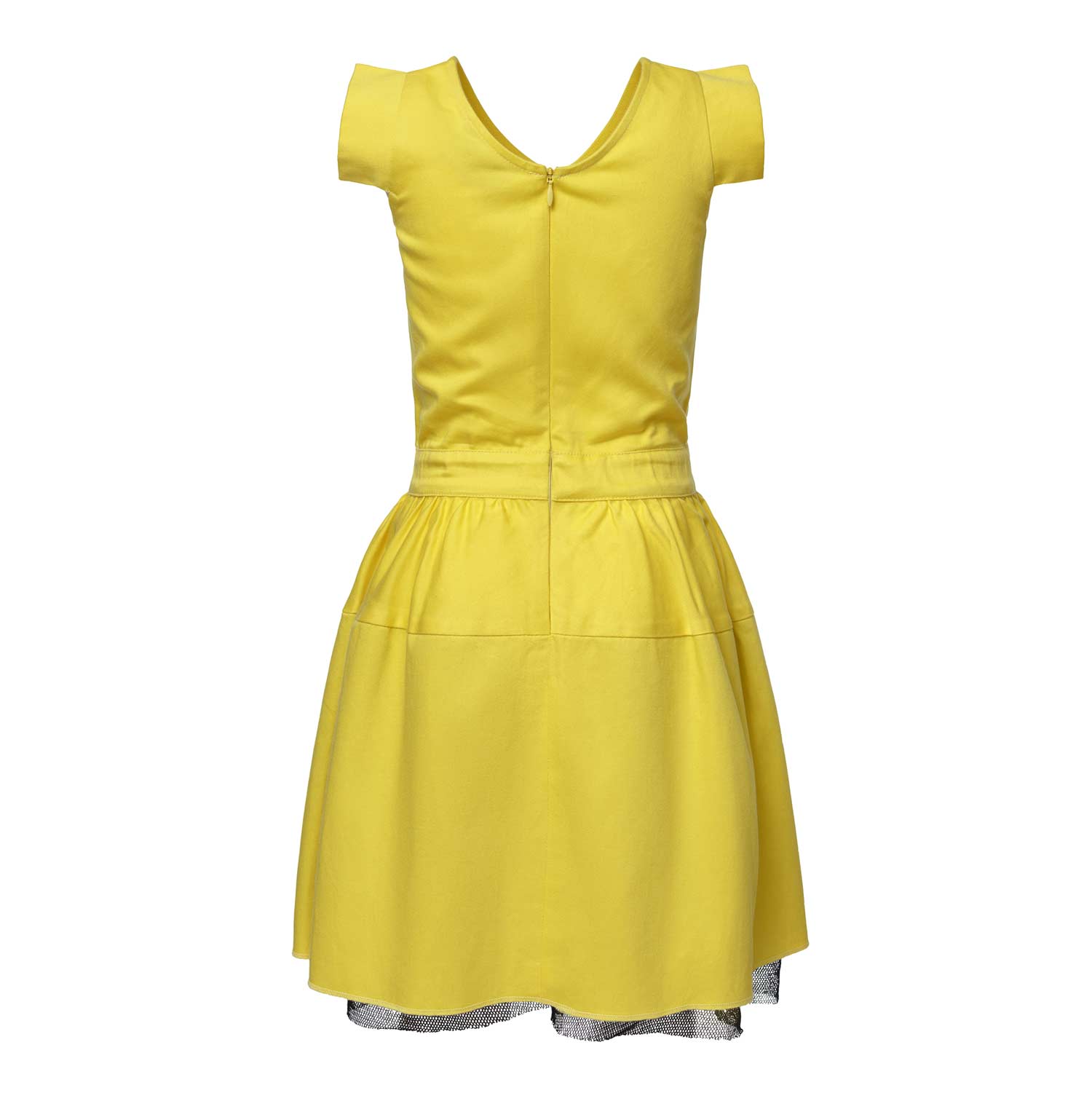 Organic Cotton Girls Canopy Sundress Yellow Sizes 6 Months-1 Year