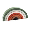 Rainbow Silicone Building Blocks for Early Education