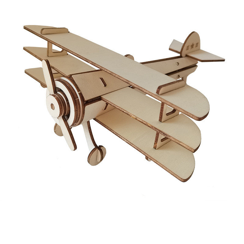 Wooden 3D Educational Puzzle Toys Aviation & Vehicles – Recommended Age 3+ Years