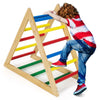 Pine Wood Triangle Climber Ladder Multi-Color – Recommended Age 3-7 Years