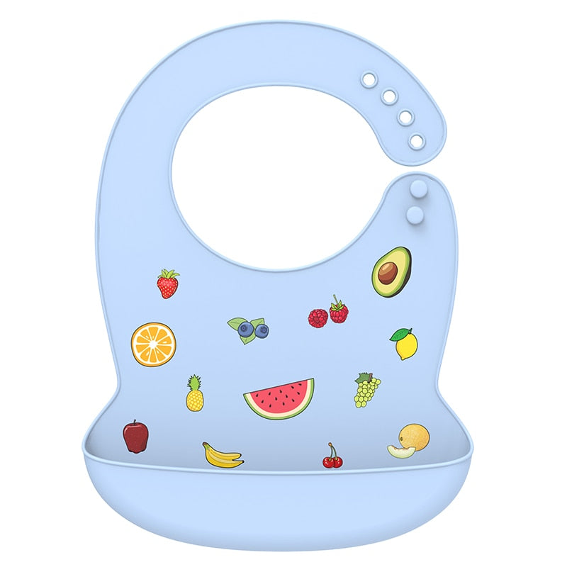 Silicone Babi Bib Waterproof - antzoulatousbabystore