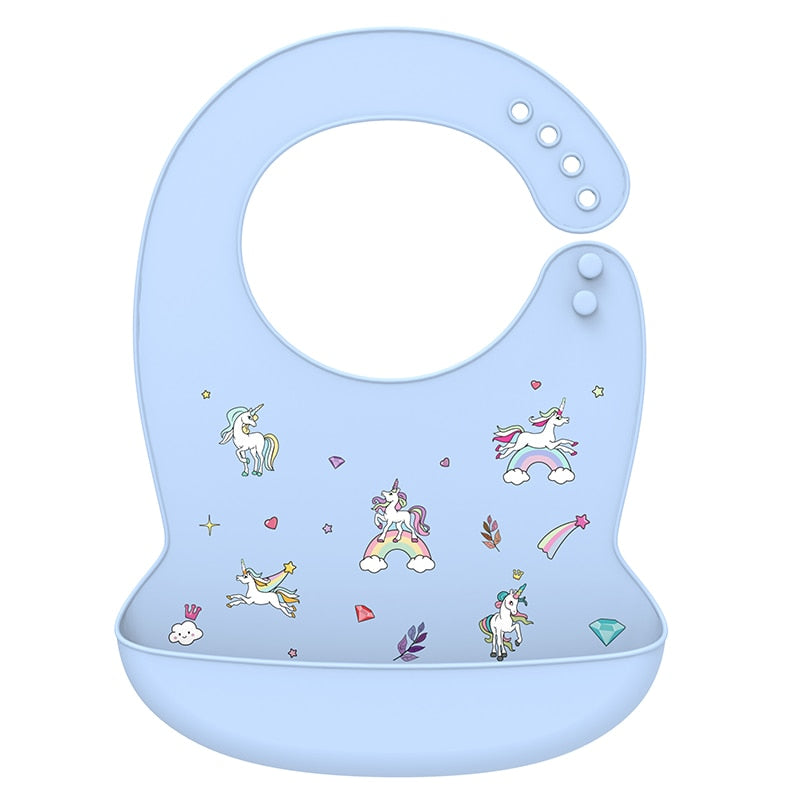 Silicone Babi Bib Waterproof - antzoulatousbabystore