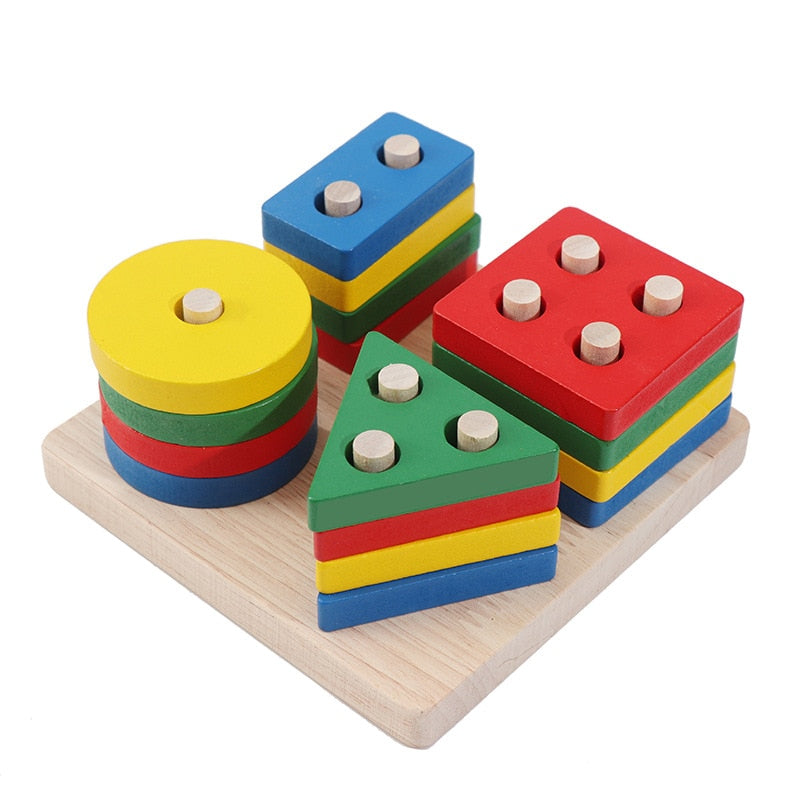 Montessori Wooden Toys for Babies