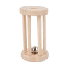 Wood Rolling Cage Bell