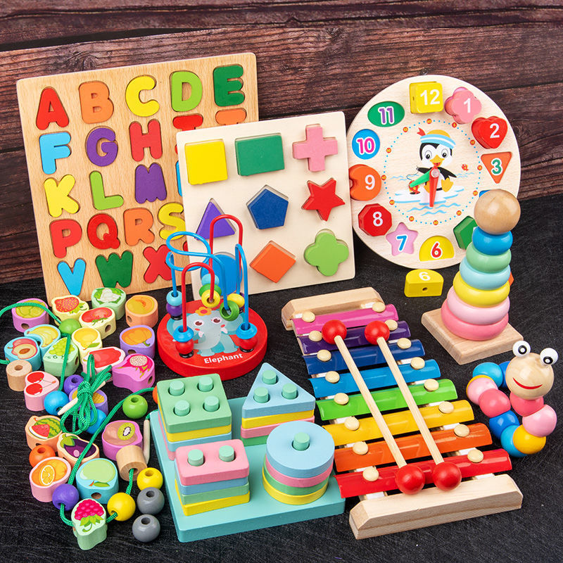 Montessori Wooden Toys for Babies